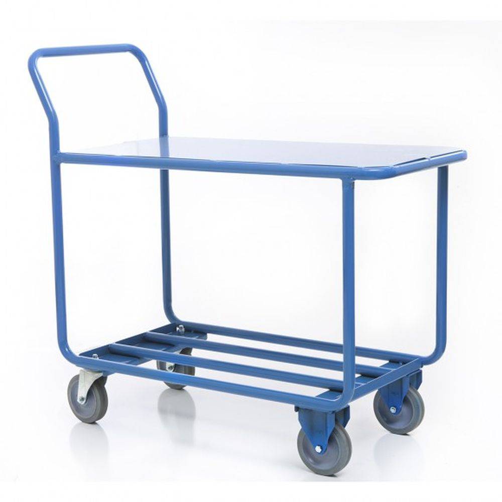 Flat Top Stocking Cart w- Handle - Dutro