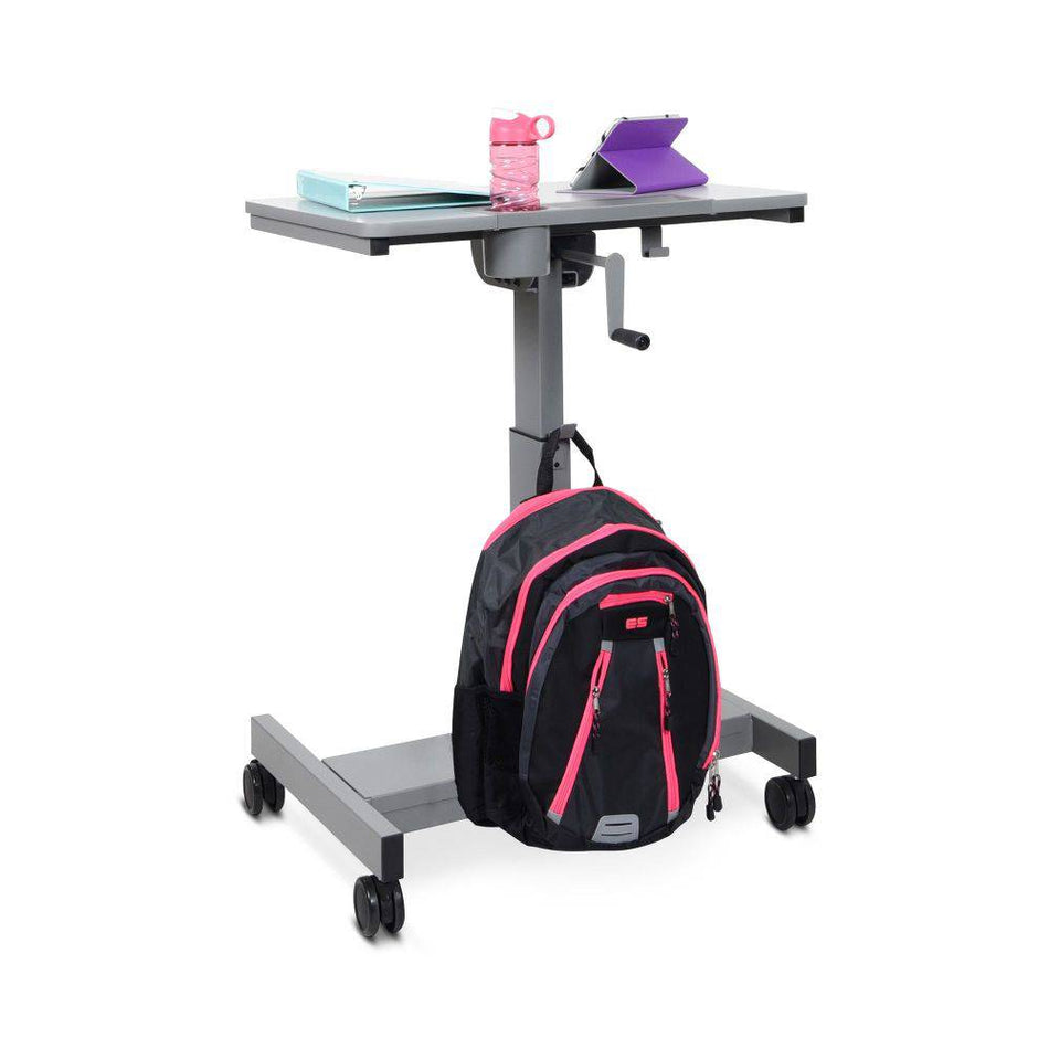 Student Sit Stand Desk w/ Crank - Luxor