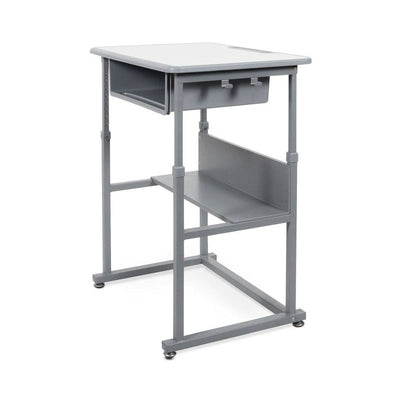 Manual Height Adjustable Student Desk - Luxor