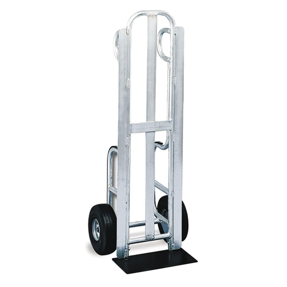 Trayless 12-Pack Delivery Hand Truck Aluminum Frame (Pneumatic Wheels) - Valley Craft